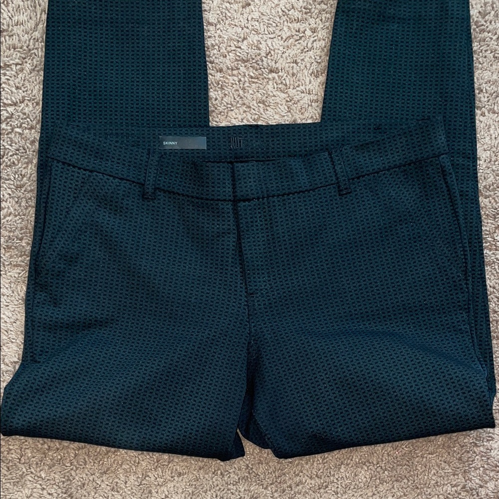 Kut from the Kloth Textured Black Chinos